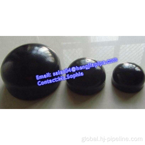 Butt Weld End Cap butt weld black pipe end cap SCH40 Supplier